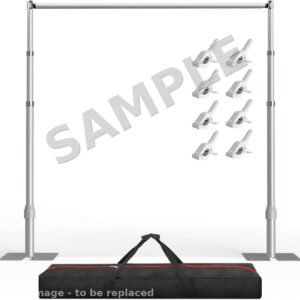 EMART 背景スタンド（パイプ&ドレープ 300×300cm）